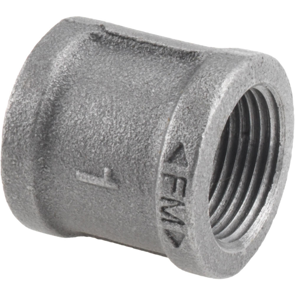 Black Coupling: 1", Malleable Iron