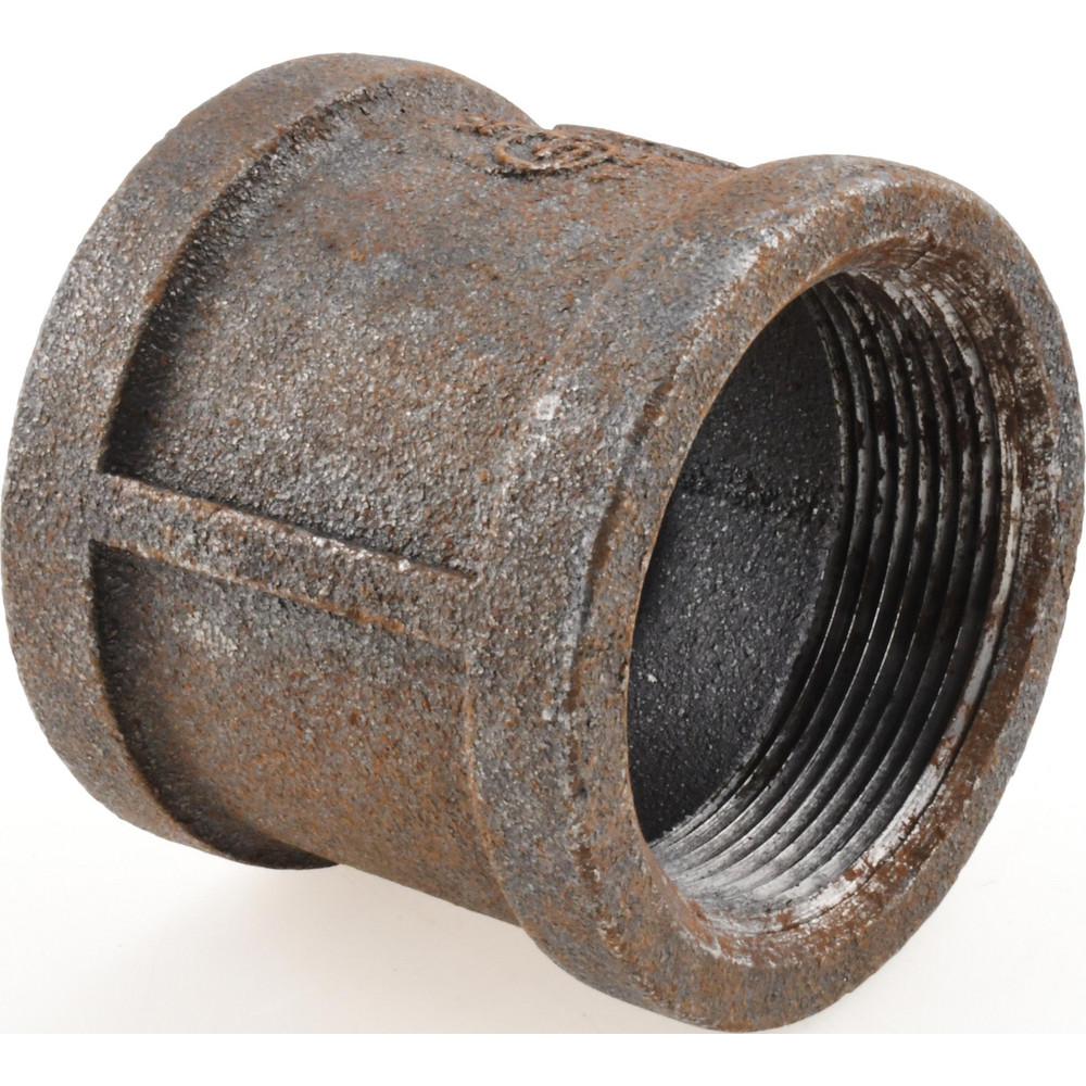 Black Coupling: 2", Malleable Iron
