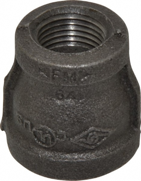 Value Collection Size 3 4 X 1 2 Class 150 Malleable Iron Black Pipe Reducing Coupling 62149547 Msc Industrial Supply