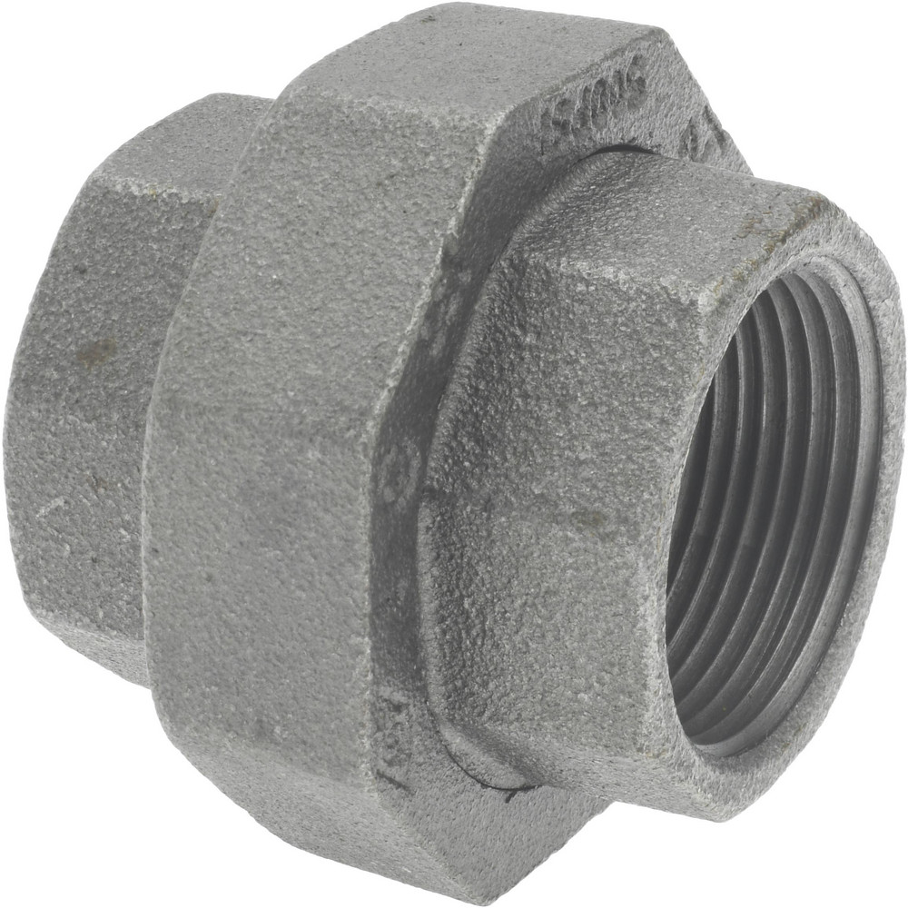 Black Union: 1-1/4", Malleable Iron