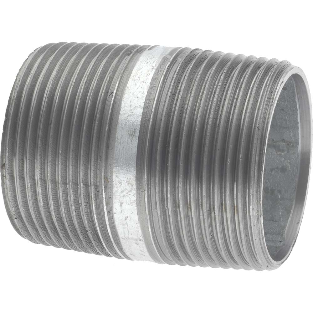 Value Collection Galvanized Pipe Nipple 11/4", 2" Long, Schedule 40