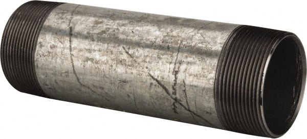 B&K Mueller 568-070HC Galvanized Pipe Nipple: 2", 7" Long, Schedule 40, Steel 