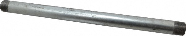 B&K Mueller 565-180HC Galvanized Pipe Nipple: 1", 18" Long, Schedule 40, Steel Image