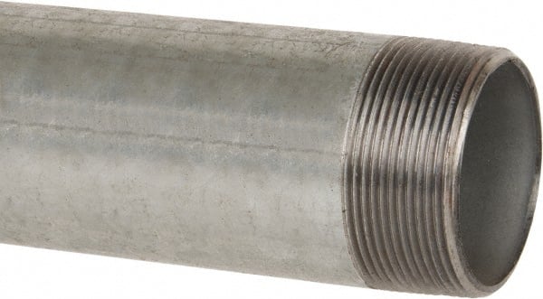 B&K Mueller 568-240HC Galvanized Pipe Nipple: 2", 24" Long, Schedule 40, Steel 