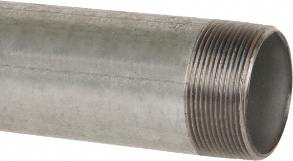 B&K Mueller 568-240HC Galvanized Pipe Nipple: 2", 24" Long, Schedule 40, Steel Image