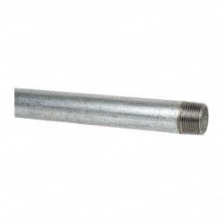 B&K Mueller 564-360HC Galvanized Pipe Nipple: 3/4", 36" Long, Schedule 40, Steel Image