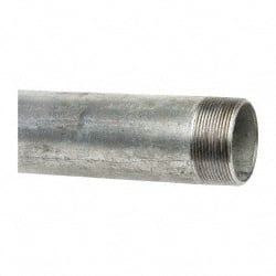 B&K Mueller 568-360HC Galvanized Pipe Nipple: 2", 36" Long, Schedule 40, Steel 