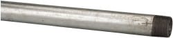 B&K Mueller 565-600HC Galvanized Pipe Nipple: 1", 60" Long, Schedule 40, Steel Image