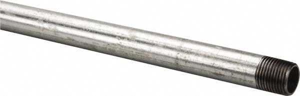 B&K Mueller 563-720HC Galvanized Pipe Nipple: 1/2", 72" Long, Schedule 40, Steel Image