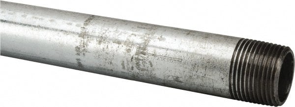 B&K Mueller 564-720HC Galvanized Pipe Nipple: 3/4", 72" Long, Schedule 40, Steel 