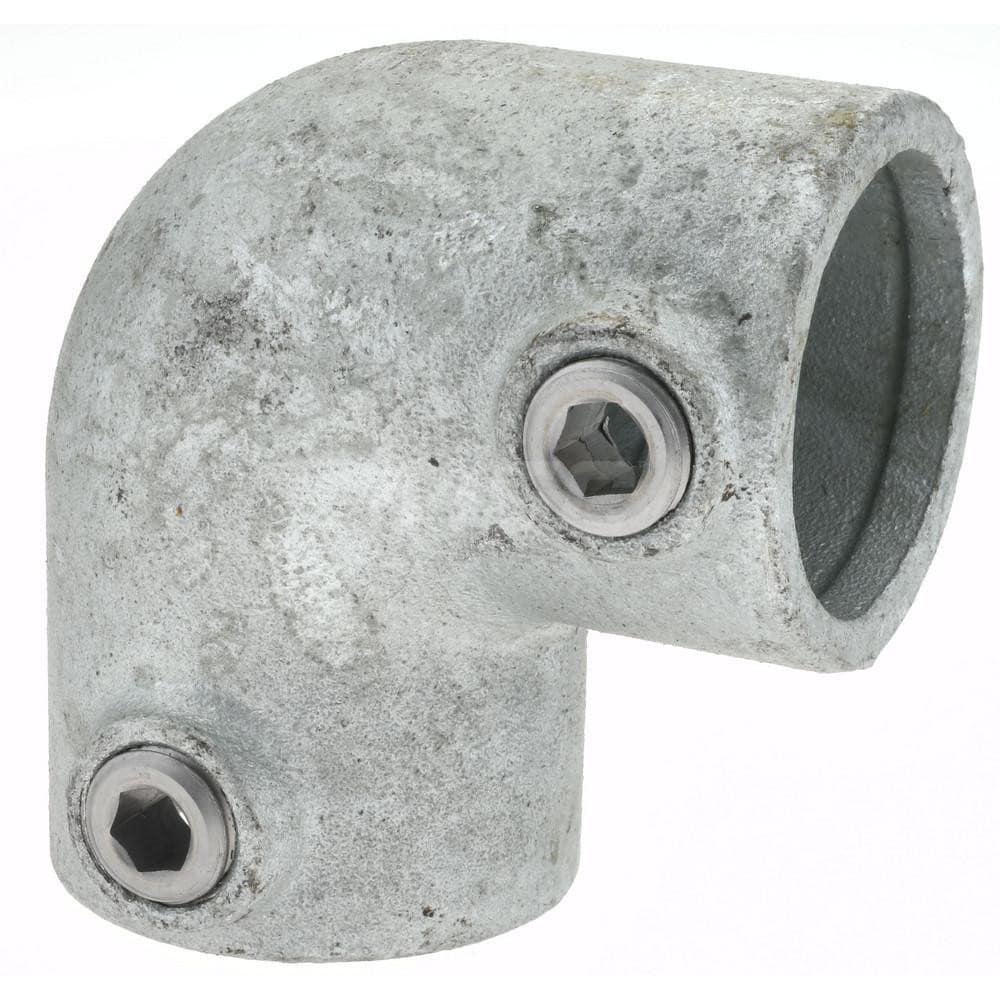 PRO-SAFE CVB0610-18 1-1/4" Pipe, 90° Elbow, Malleable Iron Elbow Pipe Rail Fitting Image