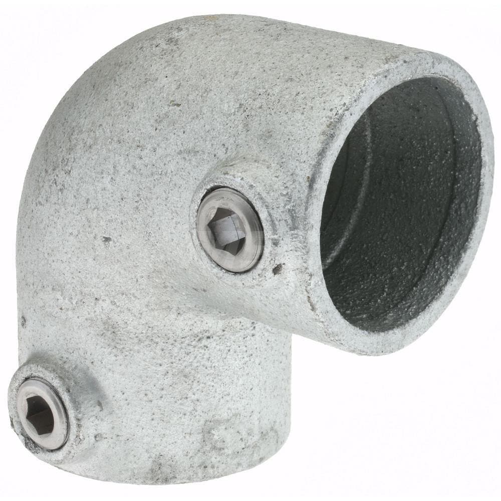 PRO-SAFE CVB0610-19 1-1/2" Pipe, 90° Elbow, Malleable Iron Elbow Pipe Rail Fitting Image