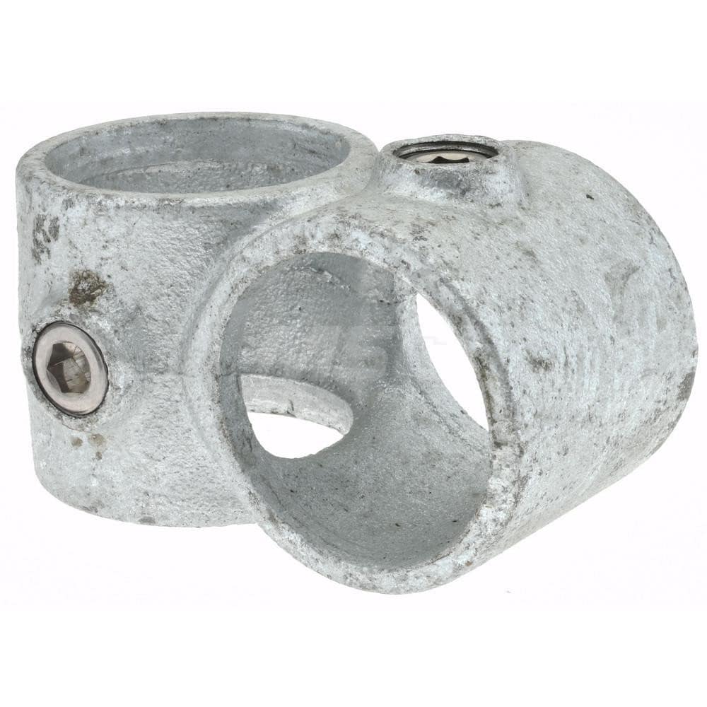 PRO-SAFE CVB0610-69 1-1/2" Pipe, Crossover, Malleable Iron Cross Pipe Rail Fitting Image