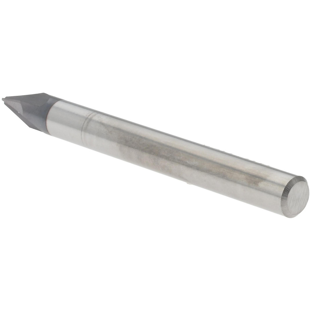 Harvey Tool Chamfer Mill 1/4" Dia, 1/4" Shank Dia, 40 & 140 deg, 3