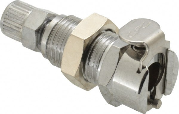 CPC Colder Products MC12025NA PTF Brass, Quick Disconnect, Panel Mount Coupling Body 