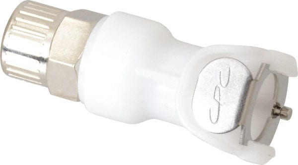 CPC Colder Products PLCD13006NA Push-to-Connect Tube Fitting: Connector, 3/8" OD 