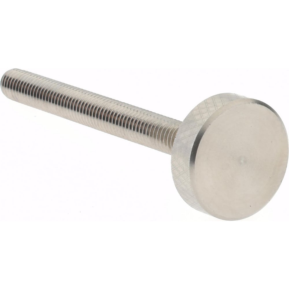 18-8 Stainless Steel Thumb Screw: #10-32, Knurled Head