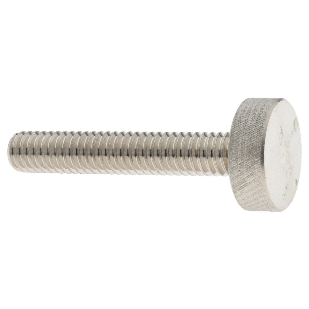 18-8 Stainless Steel Thumb Screw: 5/16-18, Knurled Head