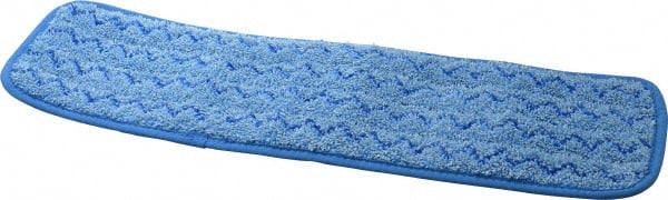 Rubbermaid FGQ41000BL00 Wet Mop Pad: Quick Change, Blue Mop, Microfiber 