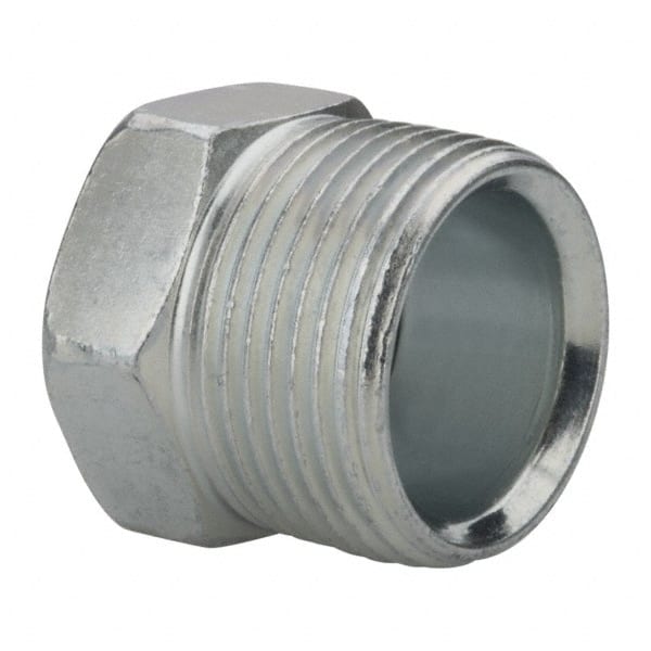 Double Flare Male Swivel 3/16 Tube Size 1/2 x 20NF 3/16 Tube Size BrakeQuip HF93 Hydraulic Fitting 1/2 x 20NF 