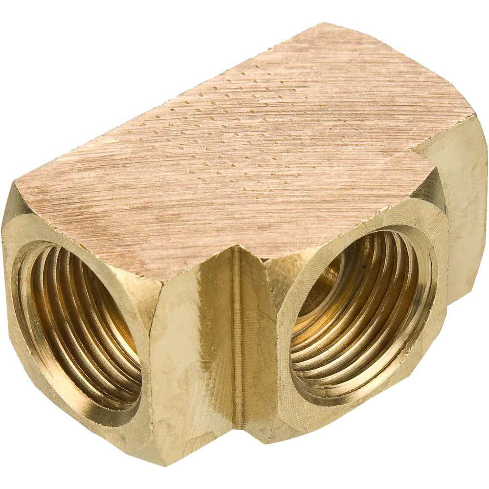 Parker - Brass Flared Tube Plug: 1/2″ Tube OD, 3/4-16 Thread, 45 ° Flared  Angle - 53565693 - MSC Industrial Supply