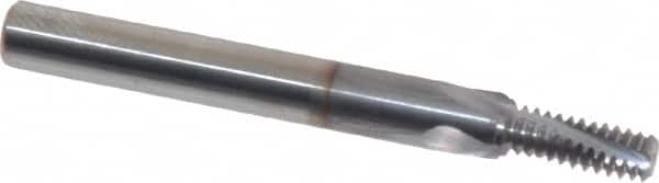 Vargus 80291 Helical Flute Thread Mill: #10-32, #12-3/8 & #8-32, Internal, 3 Flute, 3/16" Shank Dia, Solid Carbide 