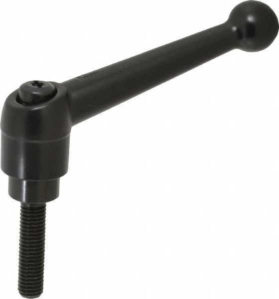 KIPP - Threaded Stud Adjustable Clamping Handle: M10 x 1.50 Thread, 25 ...