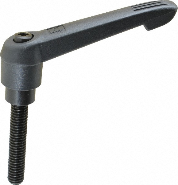 KIPP Threaded Stud Adjustable Clamping Handle 3/816 Thread, 0.85