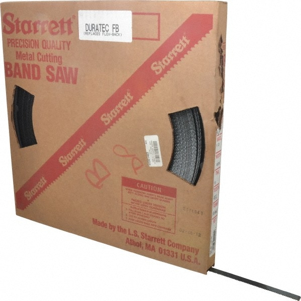 Starrett 10140 Band Saw Blade Coil Stock: 1/2" Blade Width, 250 Coil Length, 0.025" Blade Thickness, Carbon Steel Image