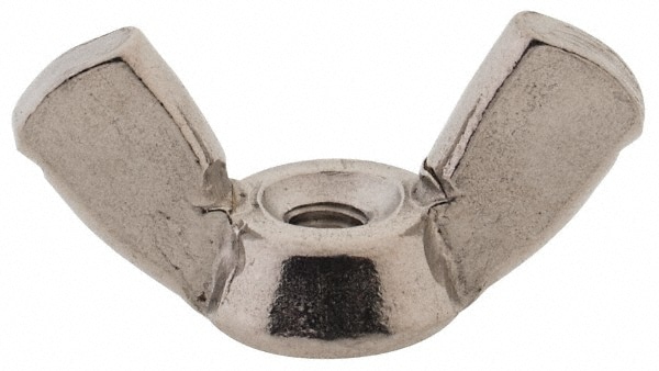 Value Collection MAWN003CP M3x0.50 Metric Coarse, Stainless Steel Standard Wing Nut Image