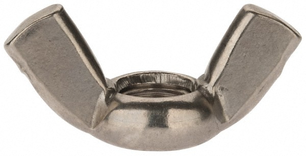 Value Collection MAWN012CP M12x1.75 Metric Coarse, Stainless Steel Standard Wing Nut Image