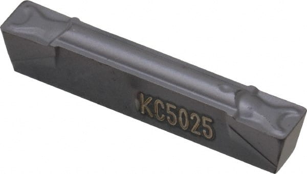 Kennametal 2274947 Grooving Insert: G03GMN KC5025, Solid Carbide 