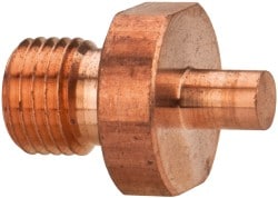 Threaded Flat Spot Welder Tip