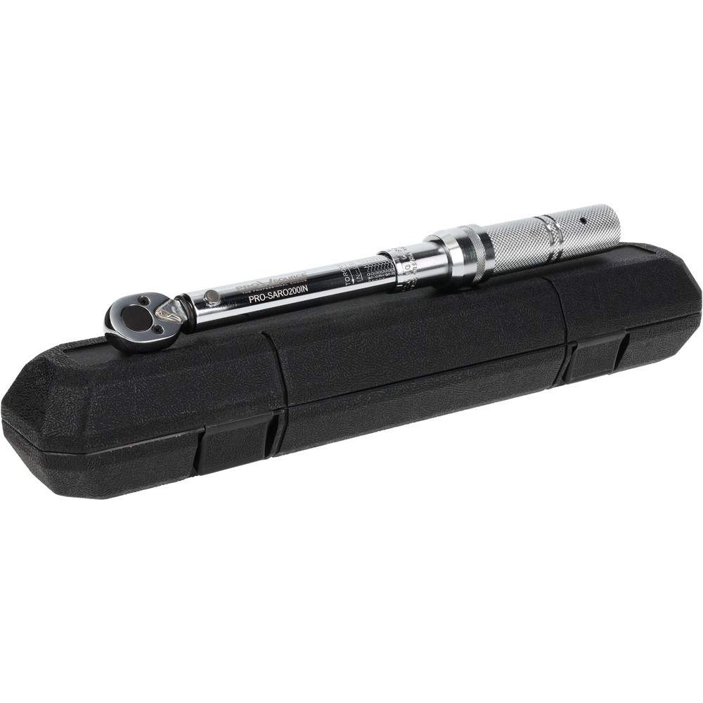 ムクSAR PRO-SOURCE - Micrometer Torque Wrench: 1/4 in Drive, Inch Pound