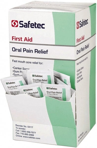 Oral Pain Relief Gel: (1) 144 Envelopes
