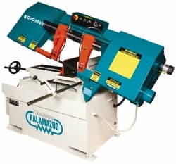 Horizontal Bandsaw: 9 x 14-1/2" Rectangular, 10" Round Capacity, Step Pulley & Variable Speed Pulley Drive