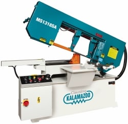 Horizontal Bandsaw: 18-1/2 x 10-1/2" Rectangular, 13" Round Capacity, Variable Speed Pulley Drive