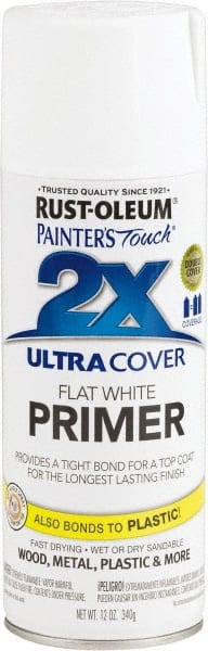 Rust-Oleum White 12 Oz. Plastic Spray Paint Primer
