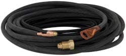 25 Ft. Long, 2 Piece TIG Torch Braided Rubber Power Cable