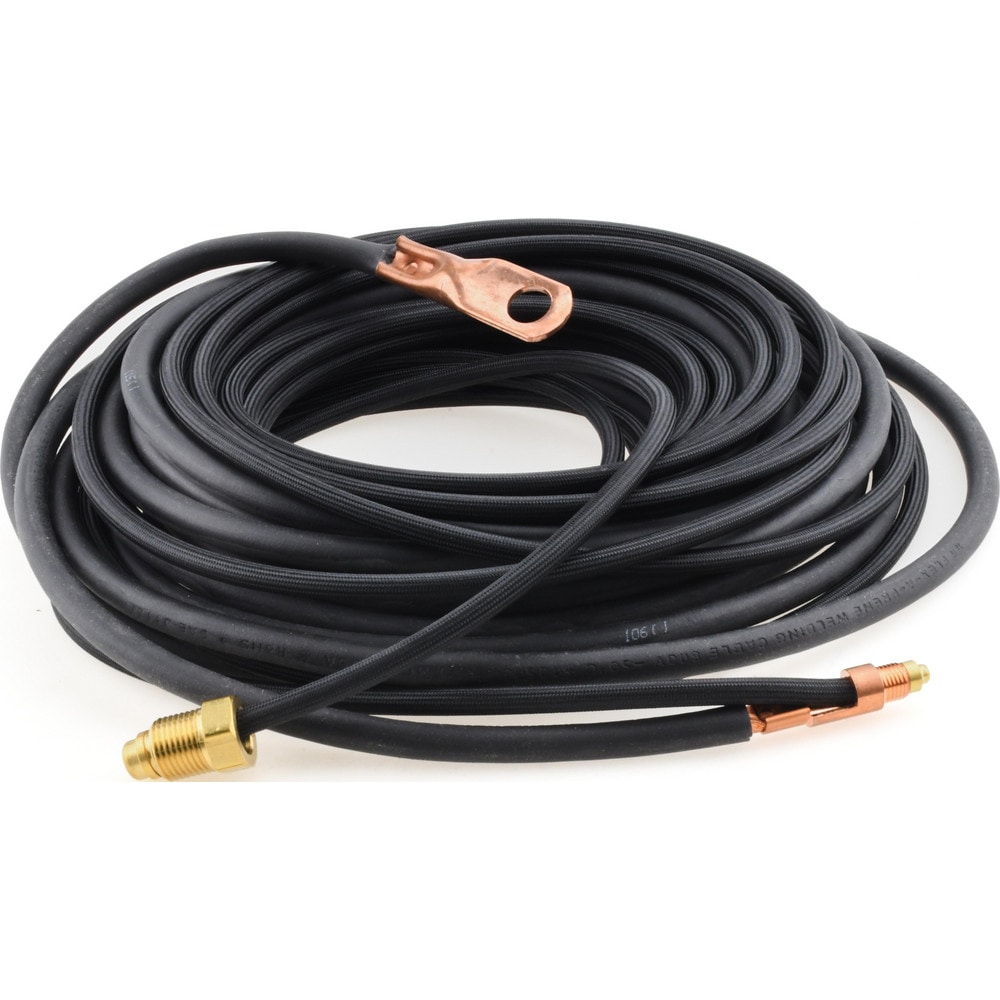 25 Ft. Long, 2 Piece TIG Torch Braided Rubber Power Cable