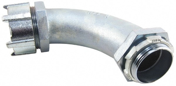 Thomas & Betts 5258 Conduit Connector: For Liquid-Tight, Malleable Iron, 2-1/2" Trade Size 