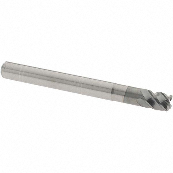 OSG 447101611 Corner Radius End Mill: 1/4" Dia, 1/4" LOC, 0.03" Radius, 4 Flutes, Solid Carbide Image