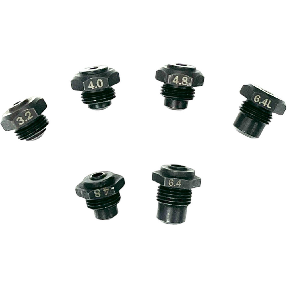 Power Riveter Accessories; Accessory Type: Nose Piece ; For Use With: RK-403 ; Number Of Pieces: 6