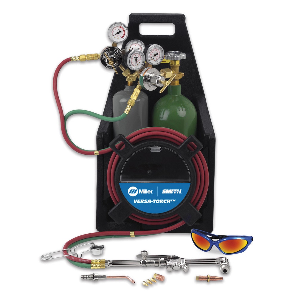 3/16 Inch Cutting Capacity, 3/32 Inch Welding Capacity, Oxygen and Acetylene Torch Kit