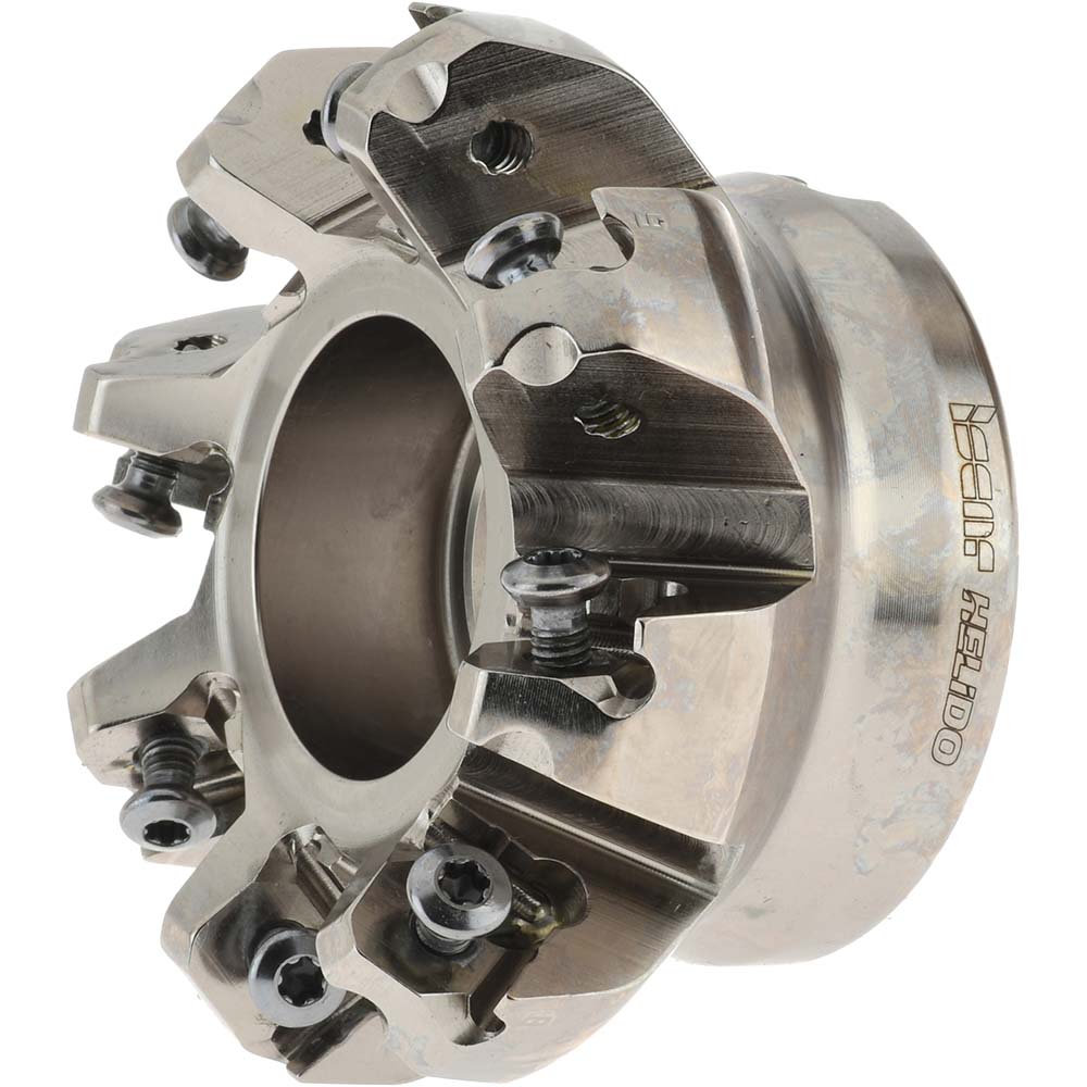 Iscar 3104870 2.909" Cut Diam, 1" Arbor Hole, 0.138" Max Depth of Cut, 45&deg; Indexable Chamfer & Angle Face Mill Image