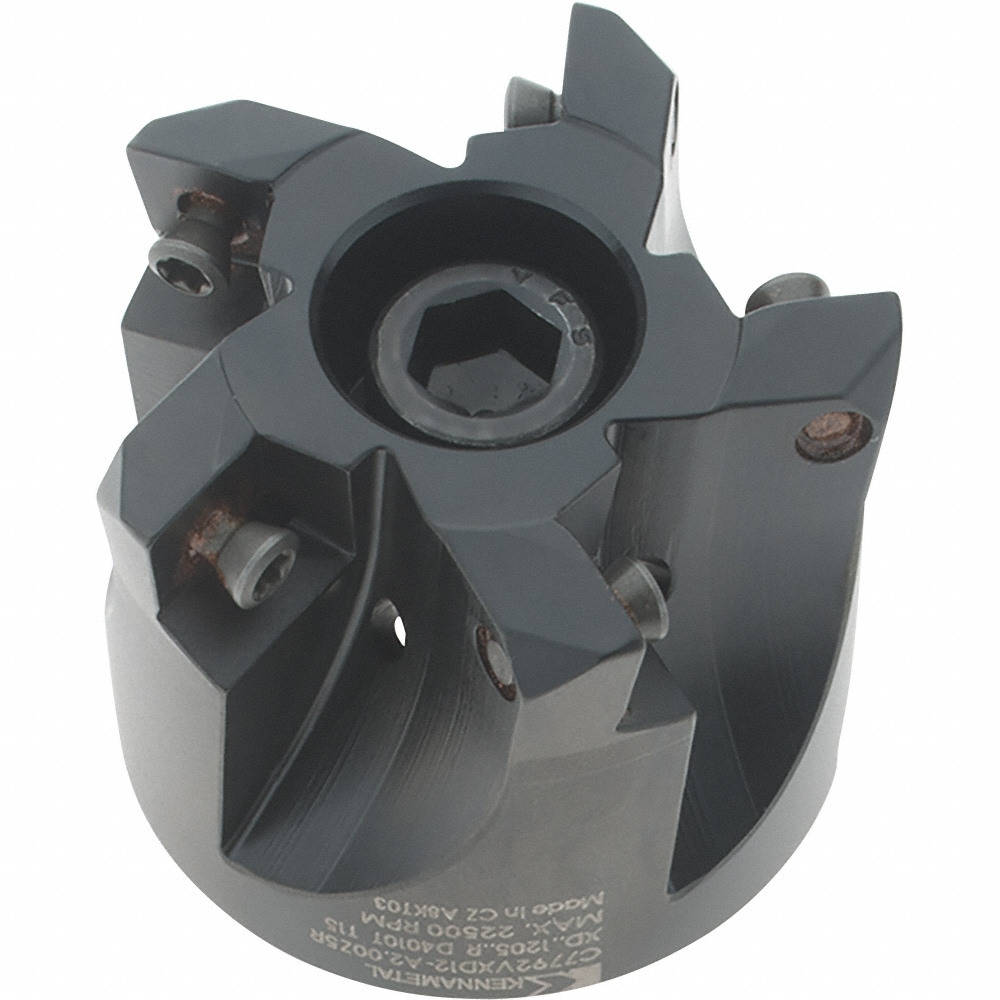 Kennametal 5656382 2" Cut Diam, 3/4" Arbor Hole Diam, Indexable Square-Shoulder Face Mill Image