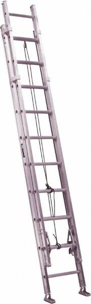16' High, Type IAA Rating, Aluminum Industrial Extension Ladder