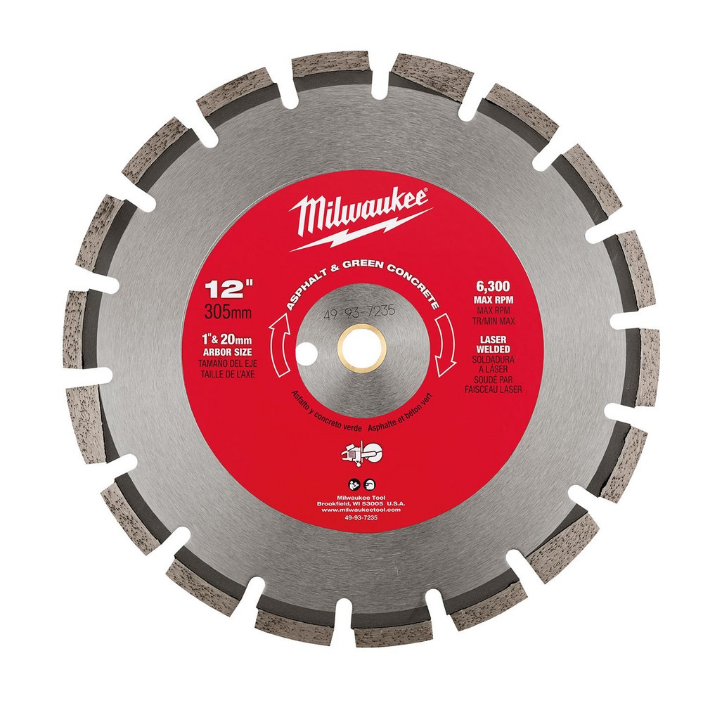 Milwaukee Tool - Wet & Dry-Cut Saw Blades; Blade Diameter (Inch): 12 ...