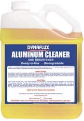 Dynaflux 781-4X1 Water Based Aluminum Cleaner: 1 gal Jug 
