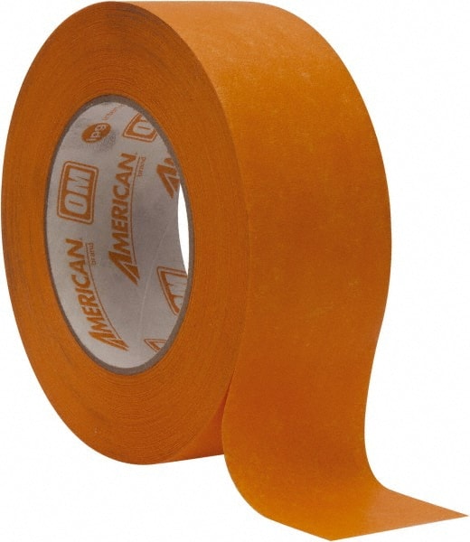 DSS Distributing 1 x 55 yds, Premium Grade Masking Tape, Orange, 6 Rolls/Bundle (DSS46167-6)
